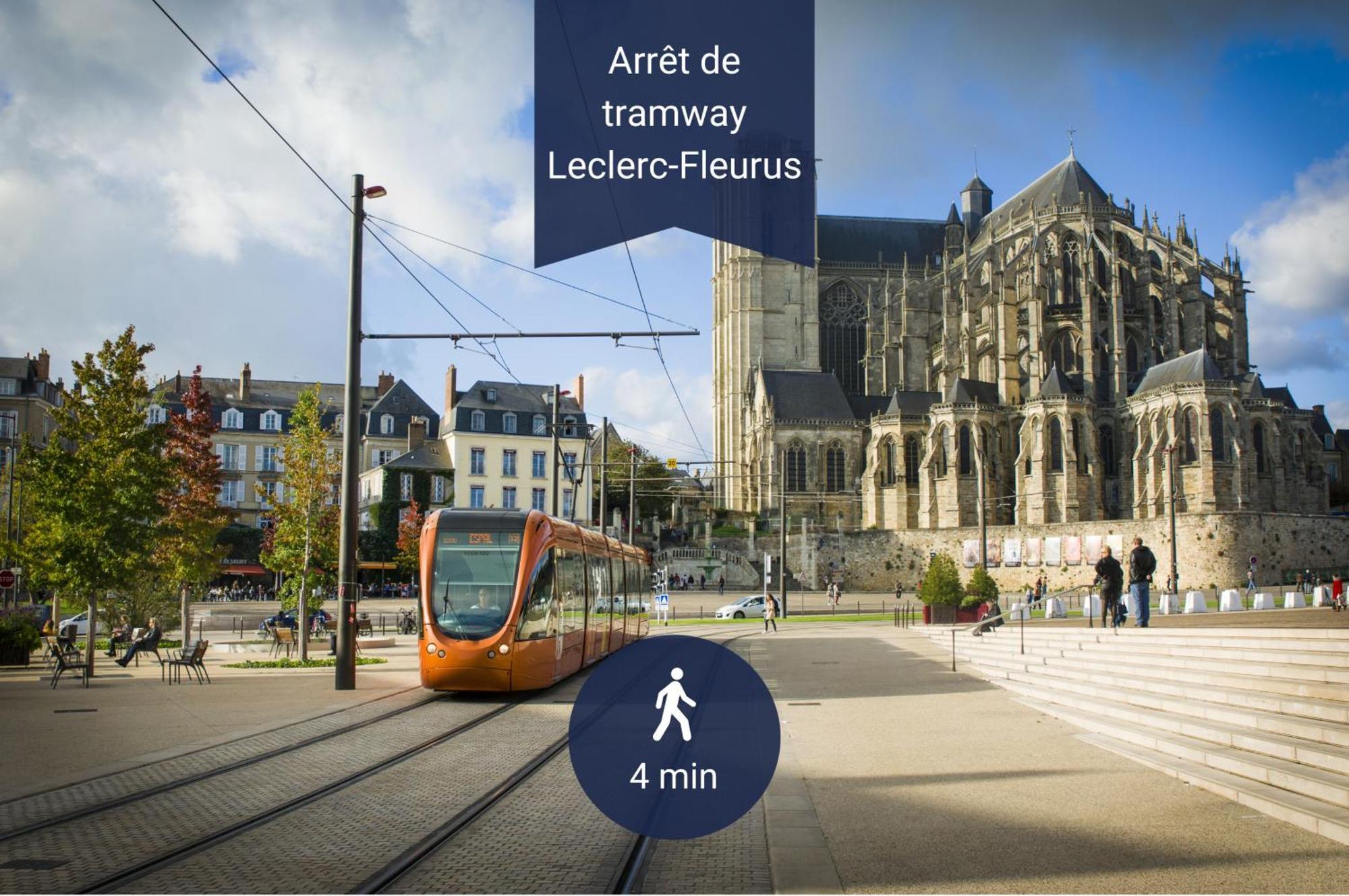 A La Clef - Charmant Studio Proche Gare Et Centre - Ideal Pro & Couple - Wifi 르망 외부 사진